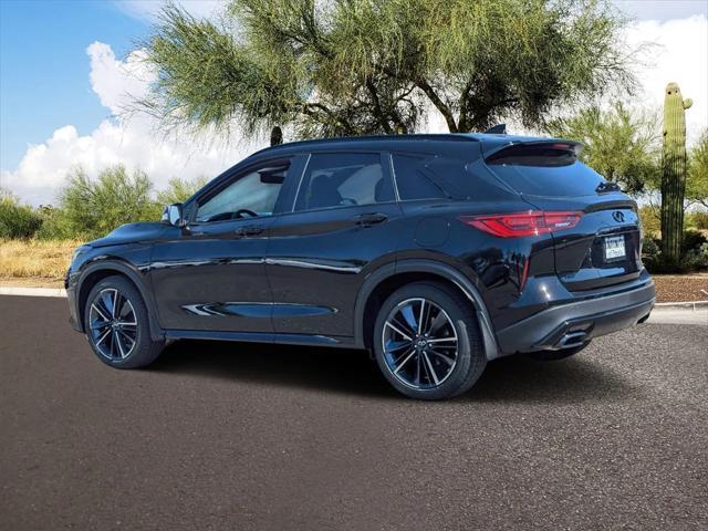 new 2025 INFINITI QX50 car, priced at $53,270