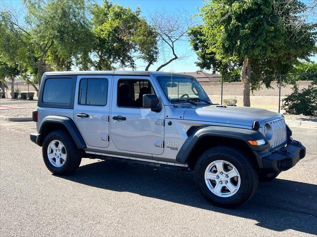 used 2020 Jeep Wrangler Unlimited car, priced at $28,967