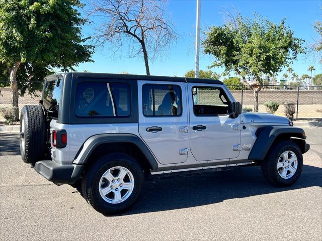 used 2020 Jeep Wrangler Unlimited car, priced at $28,967