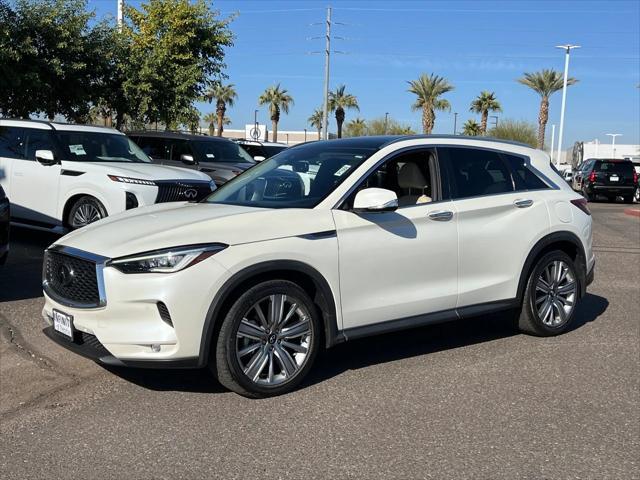 used 2021 INFINITI QX50 car, priced at $31,875