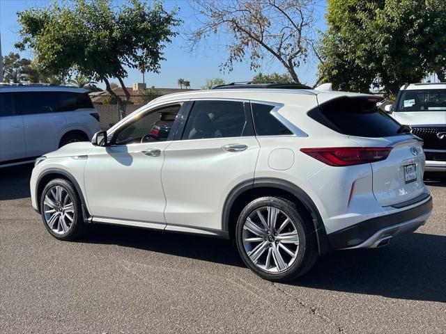 used 2021 INFINITI QX50 car, priced at $31,875