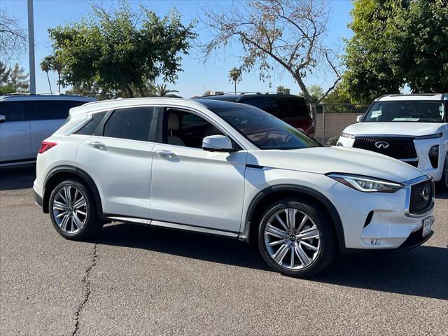 used 2021 INFINITI QX50 car, priced at $31,875