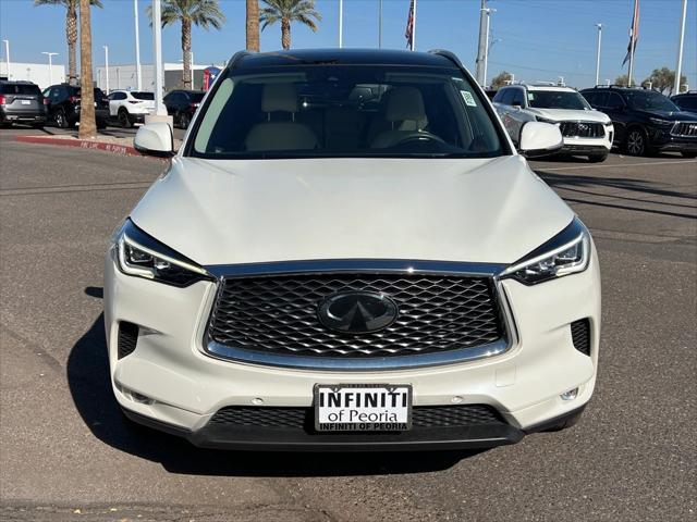 used 2021 INFINITI QX50 car, priced at $31,875