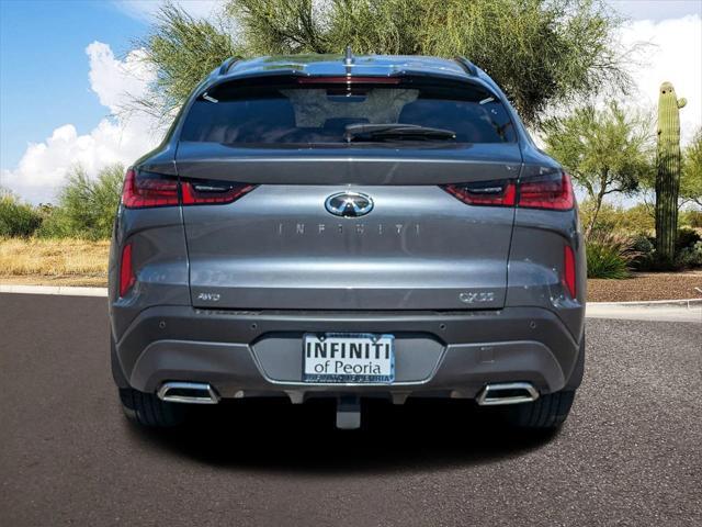 new 2025 INFINITI QX55 car, priced at $58,310