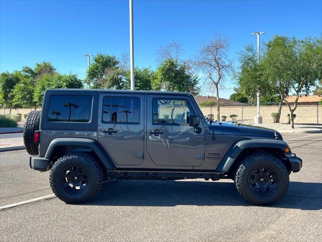 used 2017 Jeep Wrangler Unlimited car, priced at $19,888