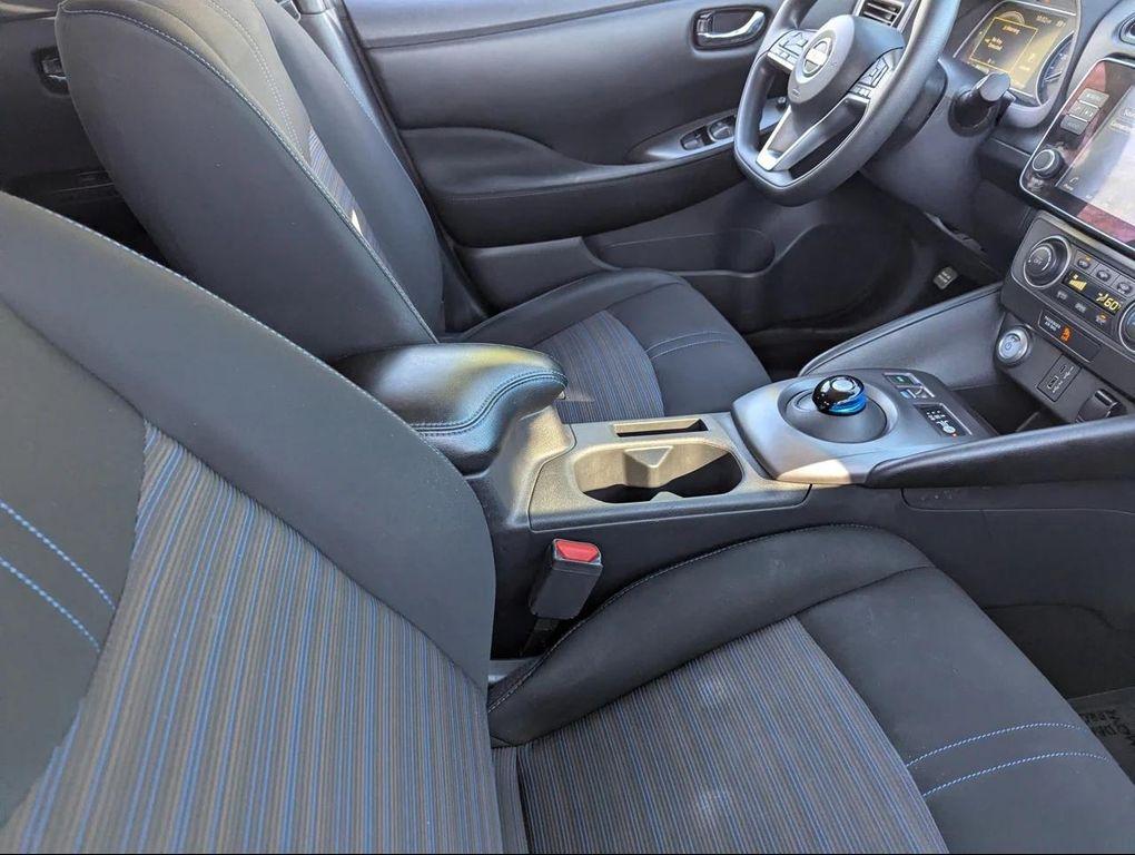 used 2021 Nissan Leaf car, priced at $11,855