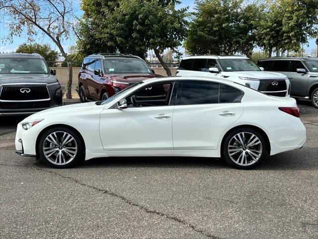 used 2023 INFINITI Q50 car, priced at $34,288