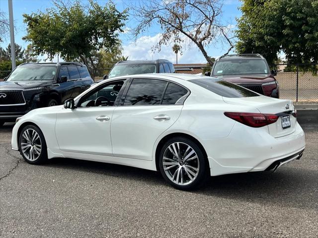 used 2023 INFINITI Q50 car, priced at $34,288