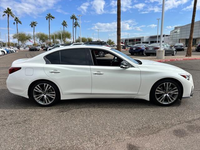 used 2023 INFINITI Q50 car, priced at $34,288