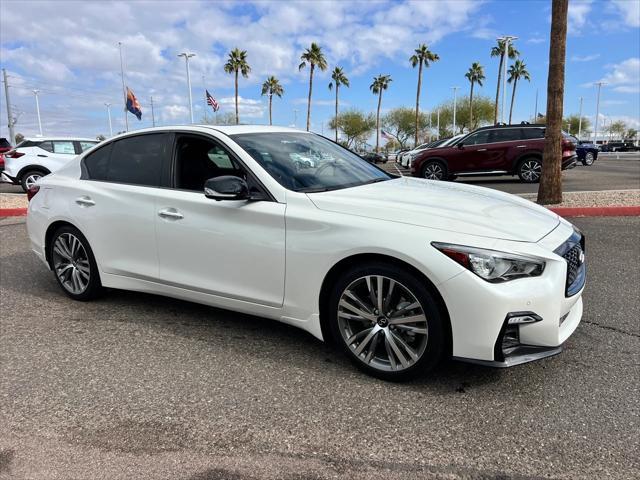 used 2023 INFINITI Q50 car, priced at $34,288