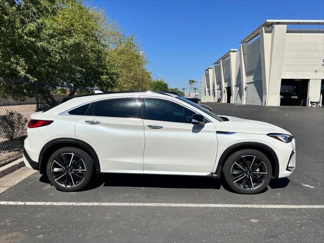 used 2022 INFINITI QX55 car, priced at $30,999