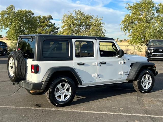 used 2020 Jeep Wrangler Unlimited car, priced at $26,787