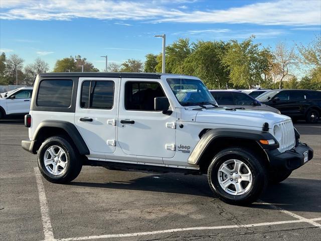 used 2020 Jeep Wrangler Unlimited car, priced at $26,787