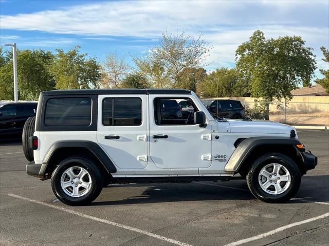 used 2020 Jeep Wrangler Unlimited car, priced at $26,787