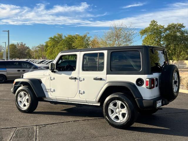 used 2020 Jeep Wrangler Unlimited car, priced at $26,787