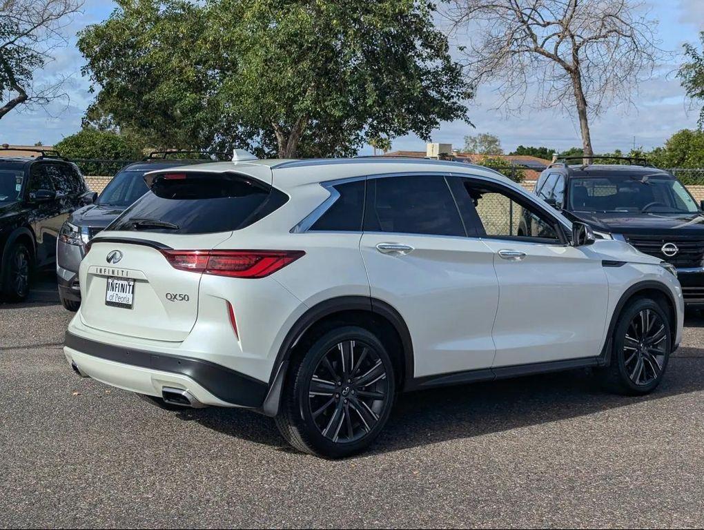 used 2022 INFINITI QX50 car, priced at $25,988