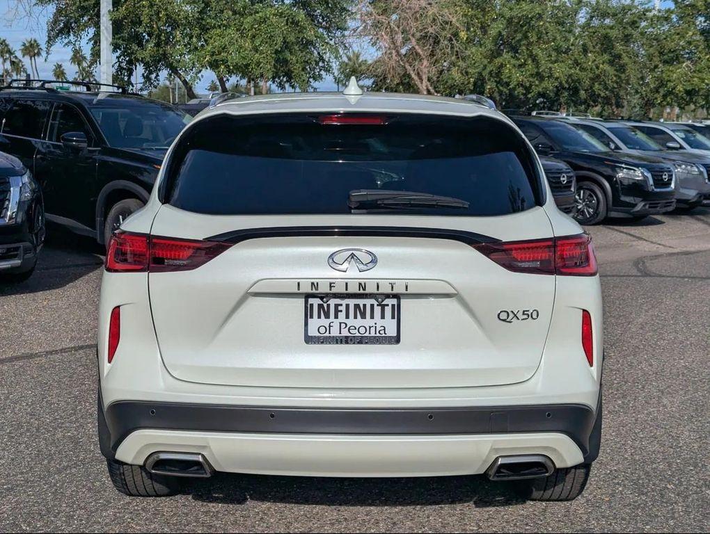 used 2022 INFINITI QX50 car, priced at $25,988