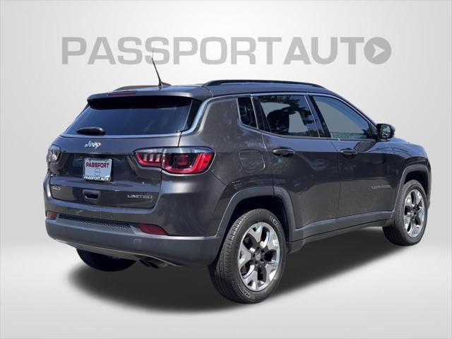 used 2021 Jeep Compass car, priced at $14,995