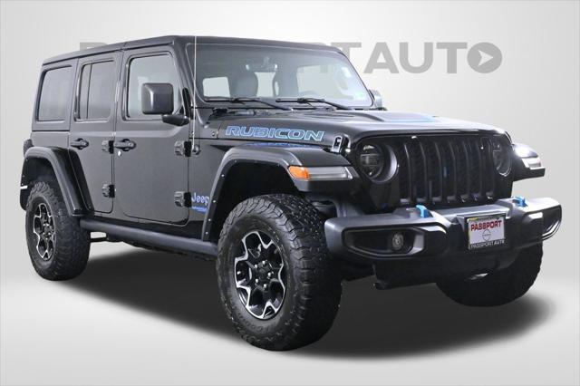 used 2022 Jeep Wrangler Unlimited 4xe car, priced at $32,995