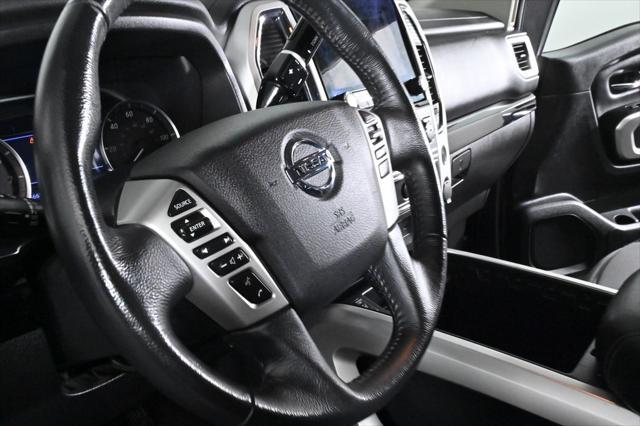 used 2021 Nissan Titan car, priced at $30,595