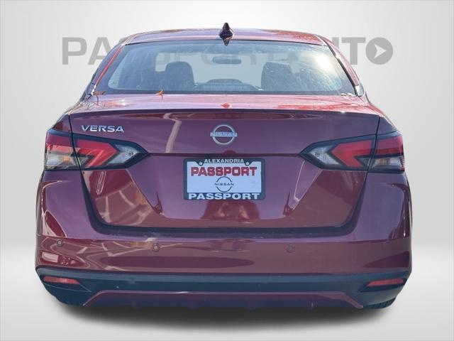 new 2025 Nissan Versa car, priced at $22,050