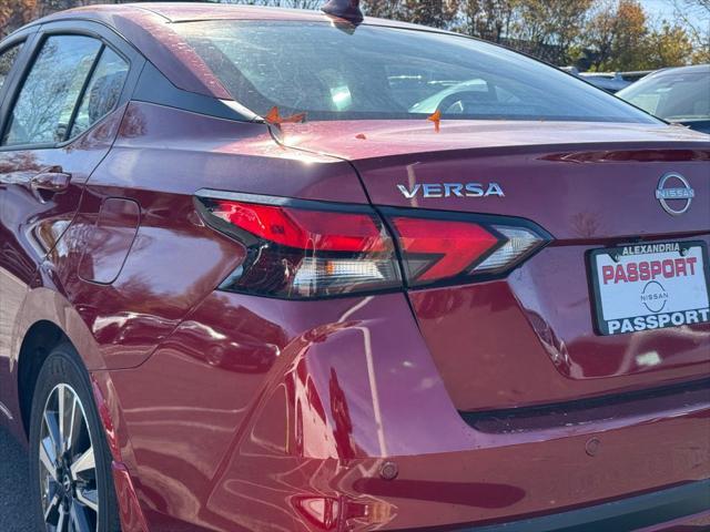 new 2025 Nissan Versa car, priced at $22,050