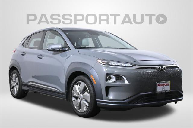 used 2021 Hyundai Kona EV car, priced at $20,749