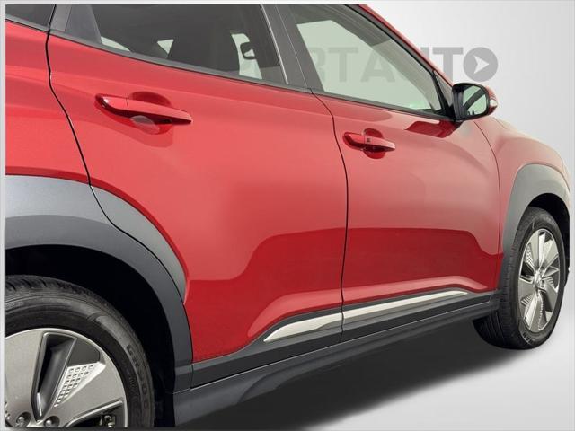 used 2021 Hyundai Kona EV car, priced at $14,900