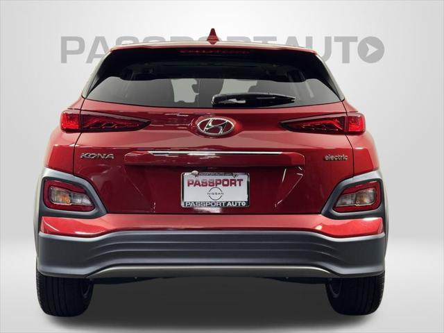 used 2021 Hyundai Kona EV car, priced at $14,900