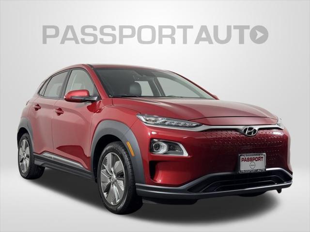 used 2021 Hyundai Kona EV car, priced at $14,900