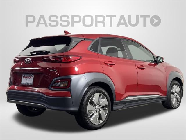 used 2021 Hyundai Kona EV car, priced at $14,900