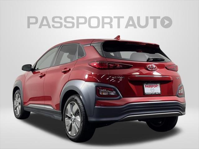 used 2021 Hyundai Kona EV car, priced at $14,900