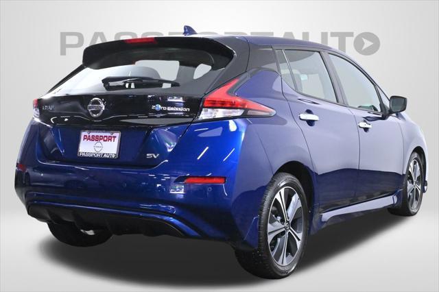 used 2021 Nissan Leaf car, priced at $14,795