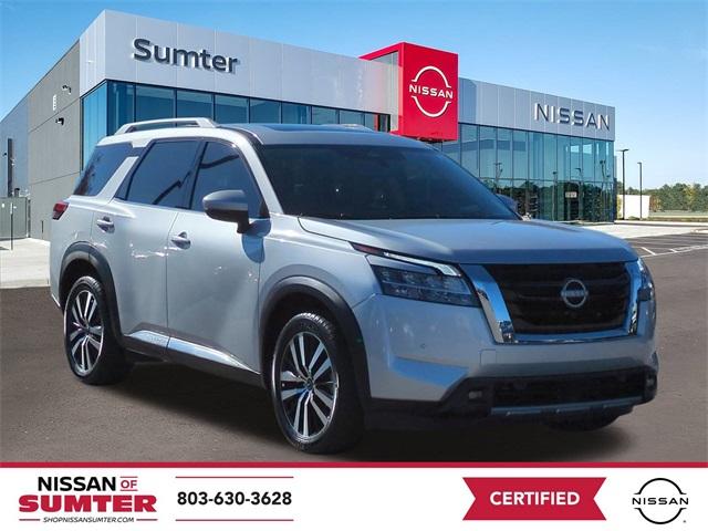 used 2023 Nissan Pathfinder car, priced at $39,107