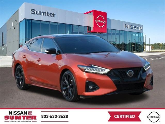 used 2021 Nissan Maxima car, priced at $25,671