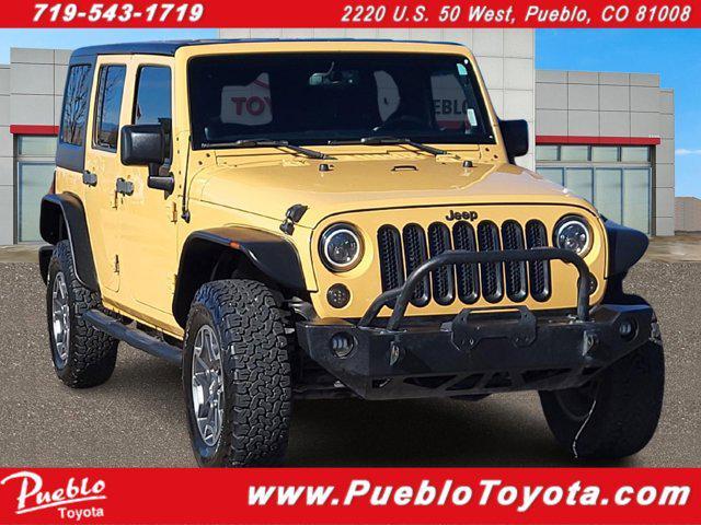 used 2014 Jeep Wrangler Unlimited car, priced at $19,877