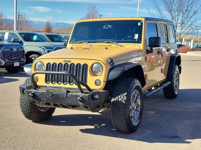 used 2014 Jeep Wrangler Unlimited car, priced at $19,877