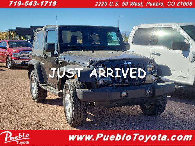 used 2018 Jeep Wrangler JK car, priced at $19,424