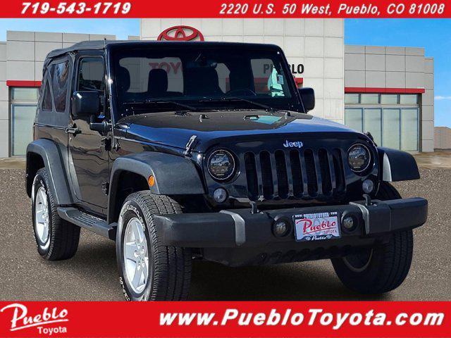 used 2018 Jeep Wrangler JK car, priced at $19,424