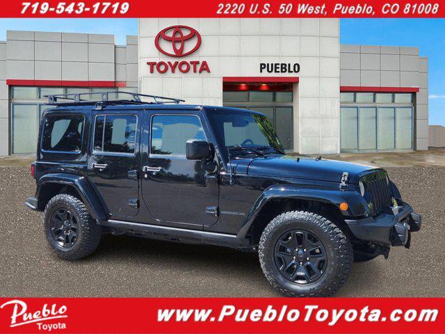 used 2016 Jeep Wrangler Unlimited car, priced at $19,788