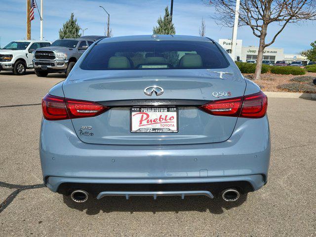 used 2021 INFINITI Q50 car, priced at $31,877