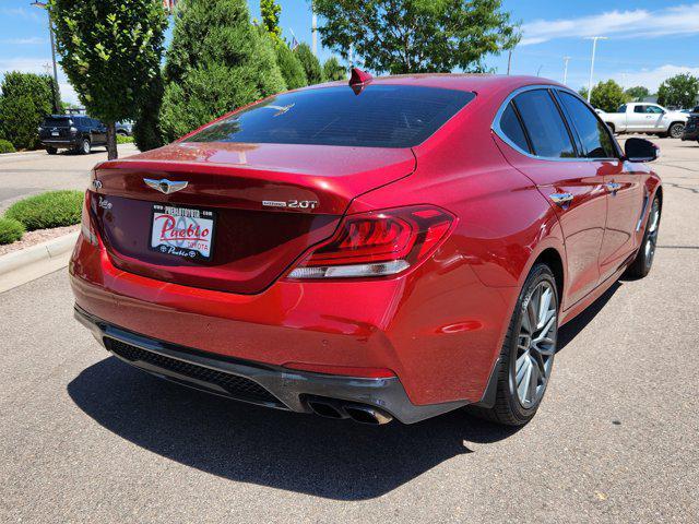 used 2019 Genesis G70 car, priced at $20,977