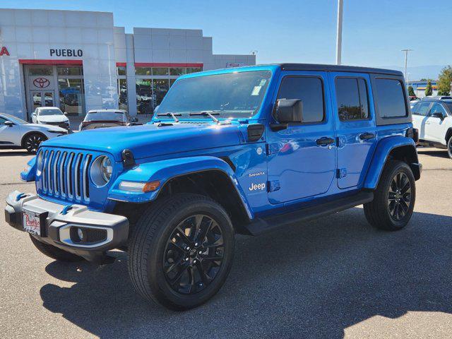 used 2023 Jeep Wrangler 4xe car, priced at $36,607