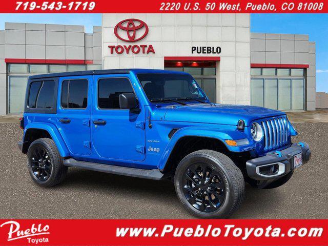 used 2023 Jeep Wrangler 4xe car, priced at $36,607