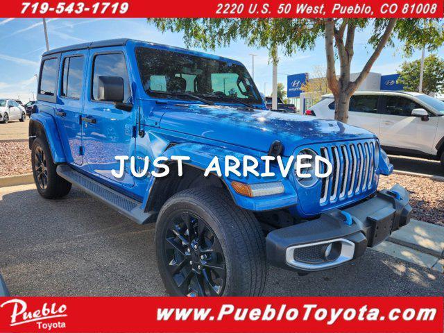 used 2023 Jeep Wrangler 4xe car, priced at $39,877