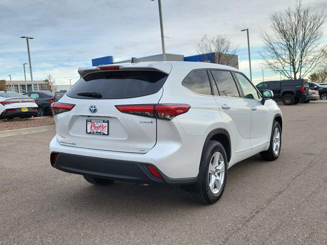 used 2023 Toyota Highlander Hybrid car, priced at $37,877