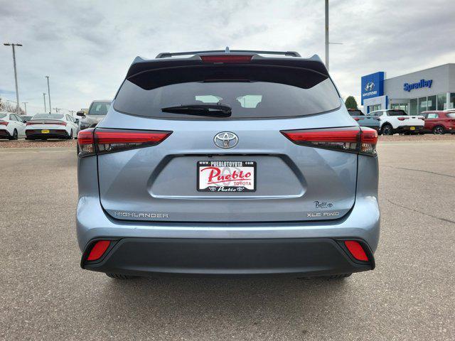 used 2023 Toyota Highlander car, priced at $33,877