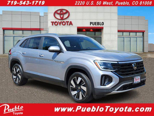 used 2024 Volkswagen Atlas Cross Sport car, priced at $31,277