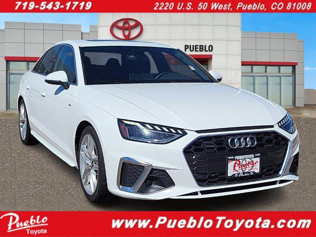used 2023 Audi A4 car, priced at $27,477