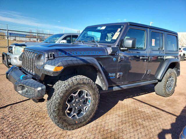 used 2022 Jeep Wrangler Unlimited 4xe car, priced at $32,877